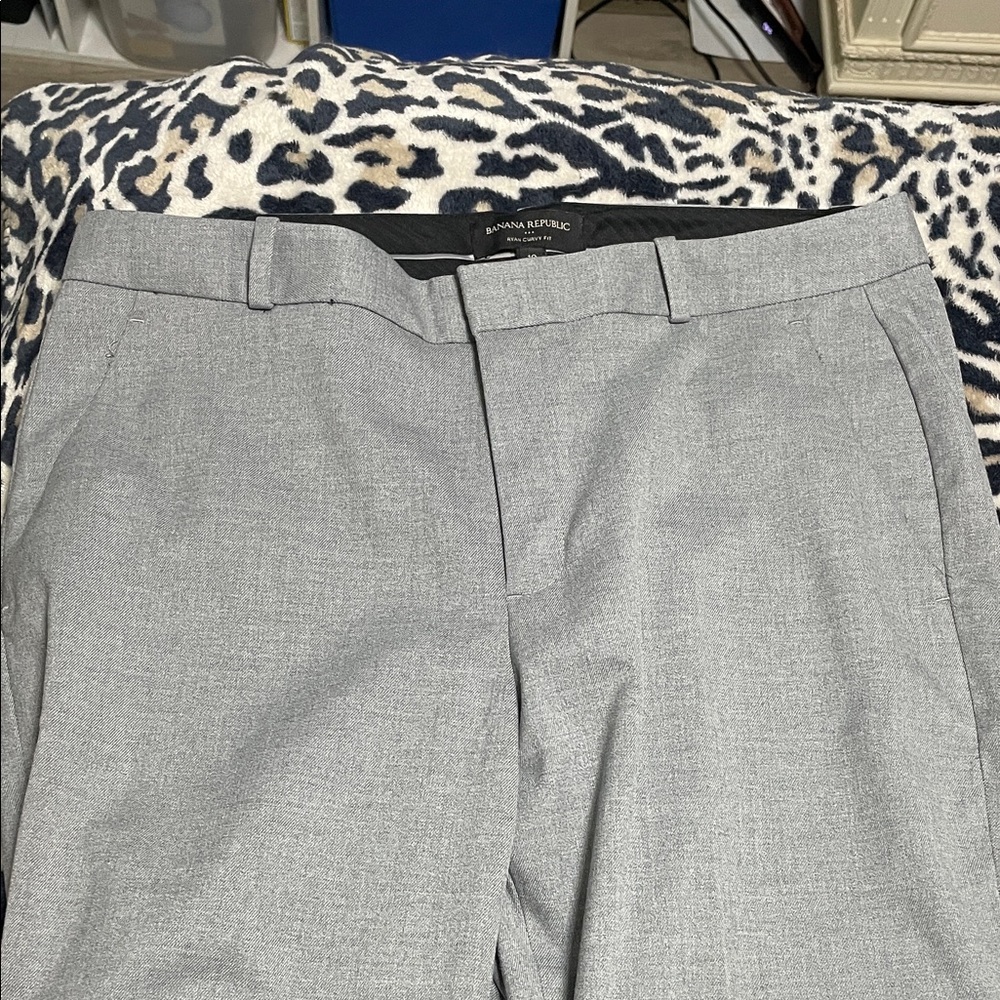 Banana Republic Gray Women's Dress Pants